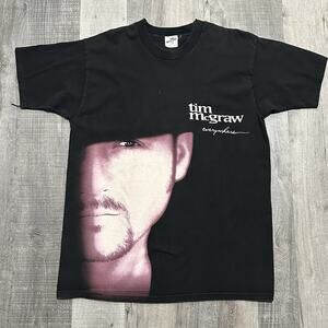 Tim McGraw Official Shirt Size X-Large Johnny Cash Garth Vintage Country 90’s